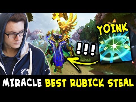 Miracle BEST SKILL STEAL — whole map gank mid Rubick