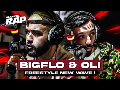 [EXCLU] BIGFLO & OLI - FREESTYLE EN MODE NEW WAVE ! #PlanèteRap