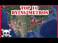 Why Americans are FLEEING These 10 Metros | The Top 10 US Metro Areas LOSING Population