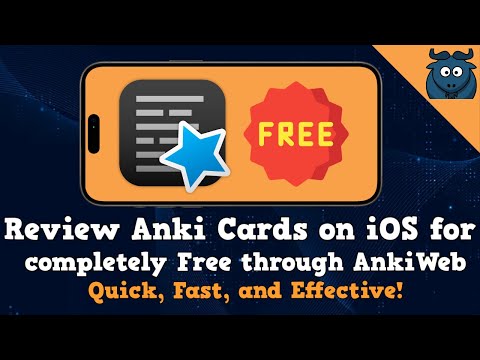 Review Anki Cards on iOS for Free through AnkiWeb