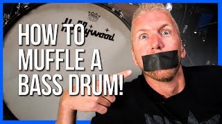 How To Muffle Your Bass Drum