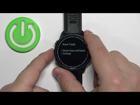 How to Factory Reset GARMIN Forerunner 955 - Restore Default Settings on Garmin Forerunner 955