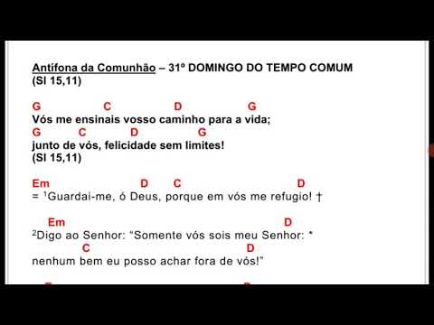 VÓS ME ENSINAIS - (Ruzye) - CATÓLICA