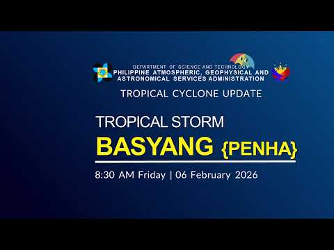 Press Briefing: Tropical Storm BASYANG {PENHA} issued at 5:30 AM | February 6, 2026 - Friday