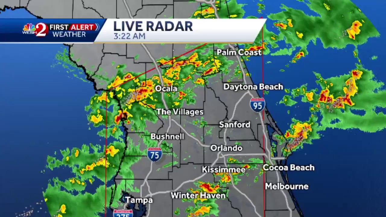LIVE: Tracking storms continuing to move through the area...