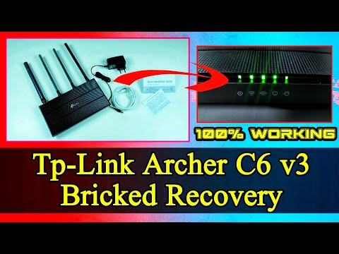 How to TP-Link Archer C6 v3 bricked / UnBrick recovery
