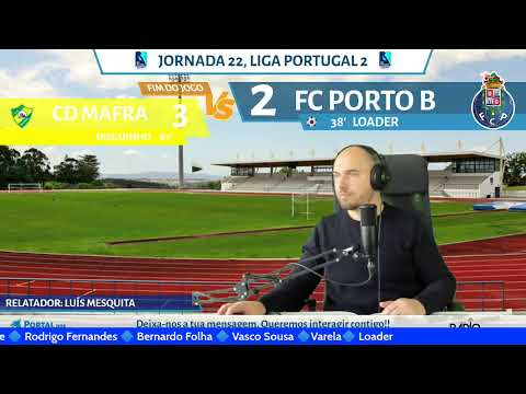 🟡🟢 𝐂𝐃 𝐌𝐚𝐟𝐫𝐚 𝐱 𝐅𝐂 𝐏𝐨𝐫𝐭𝐨 🔵⚪️ | Liga Portugal 2 | 22ª Jornada
