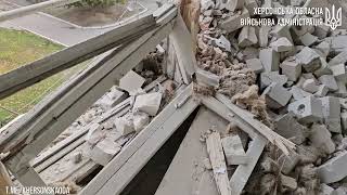Сьогодні вдень російські військові вкрили вогнем Дніпровський район Херсона