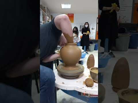lee sungho workshop in Hacettepe ceramic dept_ torna ders_2021 dec 31