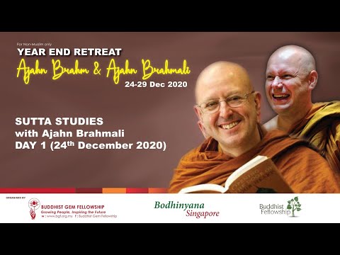 Day1 Sutta with Ajahn Brahmali