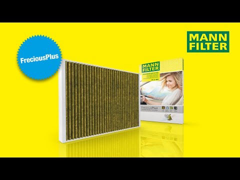 How do FreciousPlus cabin air filters work? A product animation by MANN-FILTER