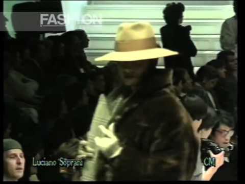 "Luciano Soprani" Autumn Winter 1988 1989 Paris pret a porter women by Canale Moda