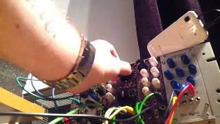 Modular synth Jam (electro/tech) feat VCF303 and BL Asteroid VCF