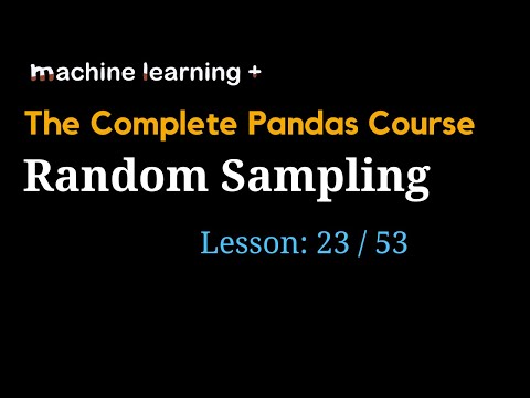Python Dataframe Random Sample