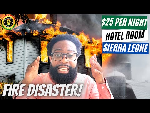 $25 per day at The Best Hotel In Bo, Sierra Leone? | Sahara Hotel Tour | Authentic African