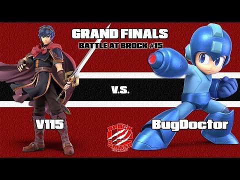B@B15 - V115 (Marth) Vs. BugDoctor (MegaMan) - Grand Finals