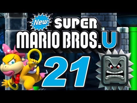 Let's Play New Super Mario Bros. U (100%) - Part 21 - Abenteuer unter dem Polarlicht