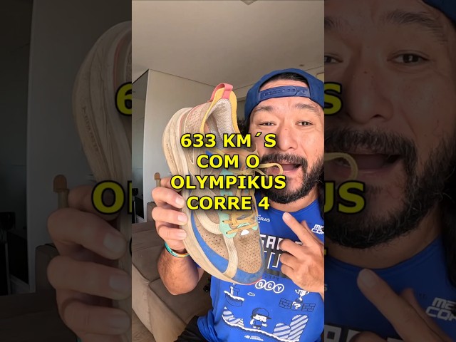 Corre 4 com 633 kms #maniadecorrida #olympikus #corre4 #olympikuscorre4