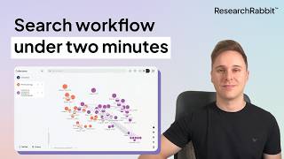 Building your first ResearchRabbit search workflow (in under two minutes)