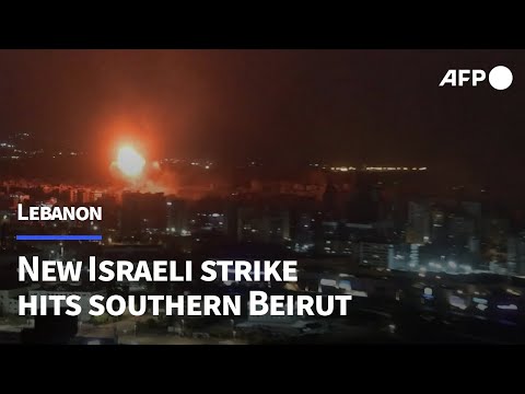 New Israeli strike hits southern suburbs of Beirut | AFP