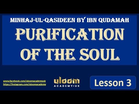 Purification of the Soul - Lesson 3