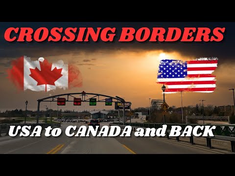 Crossing Borders USA to Canada and Back: Peace Bridge to Rainbow Bridge Adventure!
