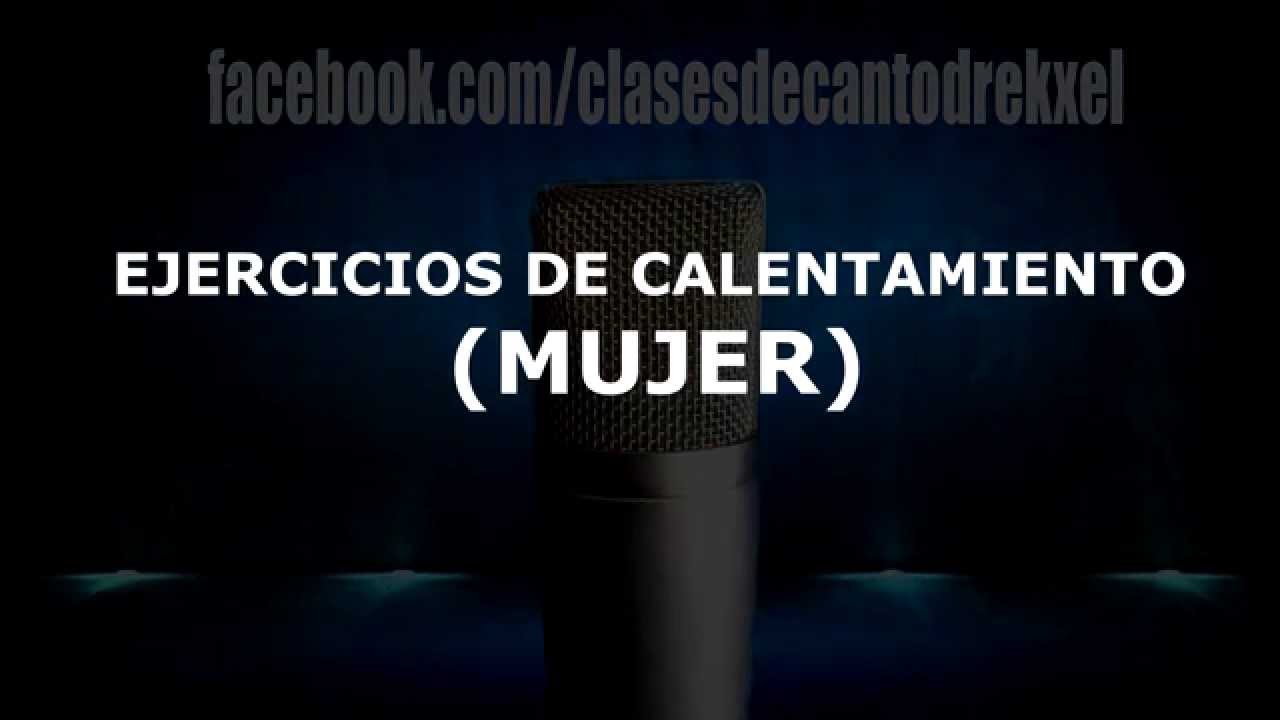 EJERCICIOS DE CALENTAMIENTO 10 MIN. (MUJER) * 1era. parte 🎤 // Vocal Warm Up //