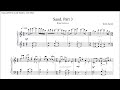 Keith Jarrett - Sand, Part 3 (from Staircase) - Transcription