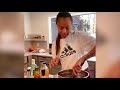 Zoe Saldana In The Kitchen