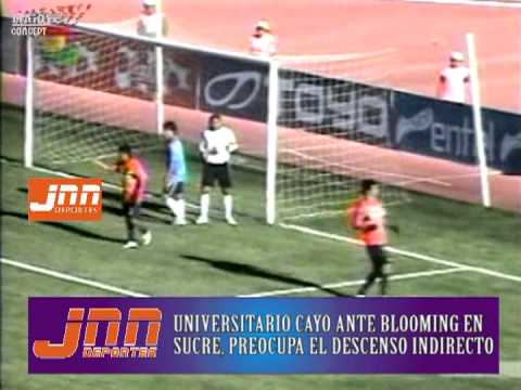 UNIVERSITARIO 0 - 1 BLOOMING LPFB