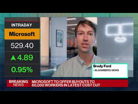 Microsoft Offers Buyouts to 60000 Employees