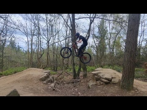 I Finally ✅️ Off The Gaps On Steel City 👌 Greno Is Running Fast At The Minute 🔥#bike #mtb #progress