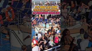 POV: WHEN THAT INCLUDED DRINK PACKAGE STARTS HITTING ON NCL #Blackhistorymonth