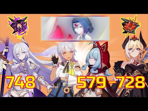 Nirvana & Red Lotus Abyss DXY - [DW, SnS, SI, PE Teams] (D497)(D451) - [Honkai Impact 3]