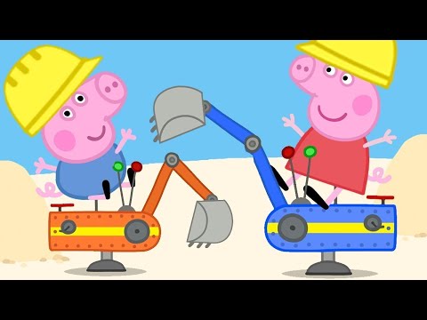 Digger World Adventures 🐷🚜 Peppa Pig Official Channel Family Kids Cartoons