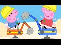 Digger World Adventures 🐷🚜 Peppa Pig Official Channel Family Kids Cartoons