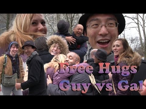 フリーハグ。ガイ対ギャル（ジェリー対ダナ (Free Hugs: Guy vs Gal (Jerry vs Dana))