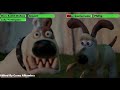 Wallace Gromit The Curse Of The Were Rabbit 2005 Final Battle With Healthbars