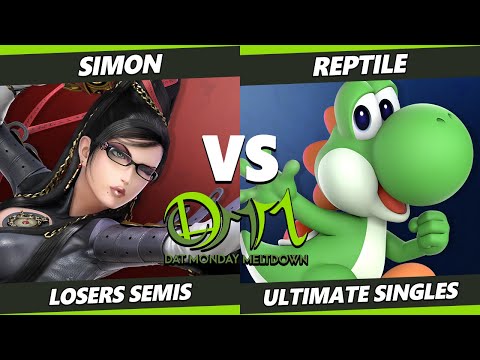 DAT Monday Meltdown 219 Losers Semis - Simon (Bayonetta) Vs RepTile (Yoshi) SSBU Ultimate Tournament