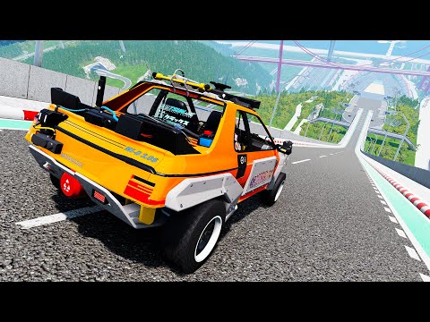 Which Automation Mod Can Fly The Furthest On The NEW Car Jump Arena? PART 53 - BeamNG Drive Mods