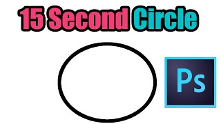 How to Draw / Create Unfilled Circles in Photoshop (Fast Tutorial)
