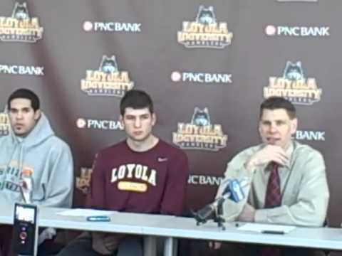 Loyola Men's Basketball vs. UIC Press Conference