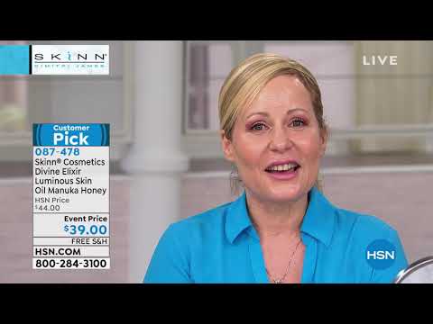 Skinn Cosmetics Divine Elixir Luminous Skin Oil Manuka H...