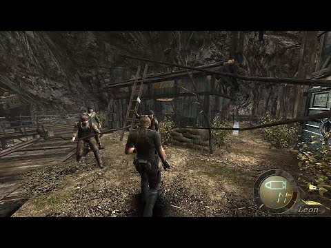 RE4 Chapter 1-2 (Professional): Dynamite throwers