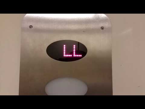 Very Slow LULA Hydraulic Elevator At State Street School In Waterbury, CT