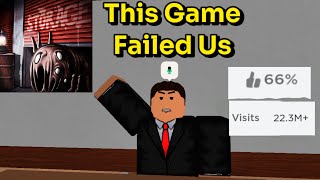 A Popular Game That Failed the Community  [The Storage Roblox]
