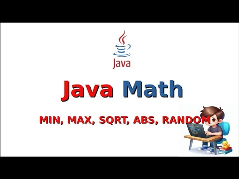 Java Tutorial Math Class Min Max Sqrt Abs Random