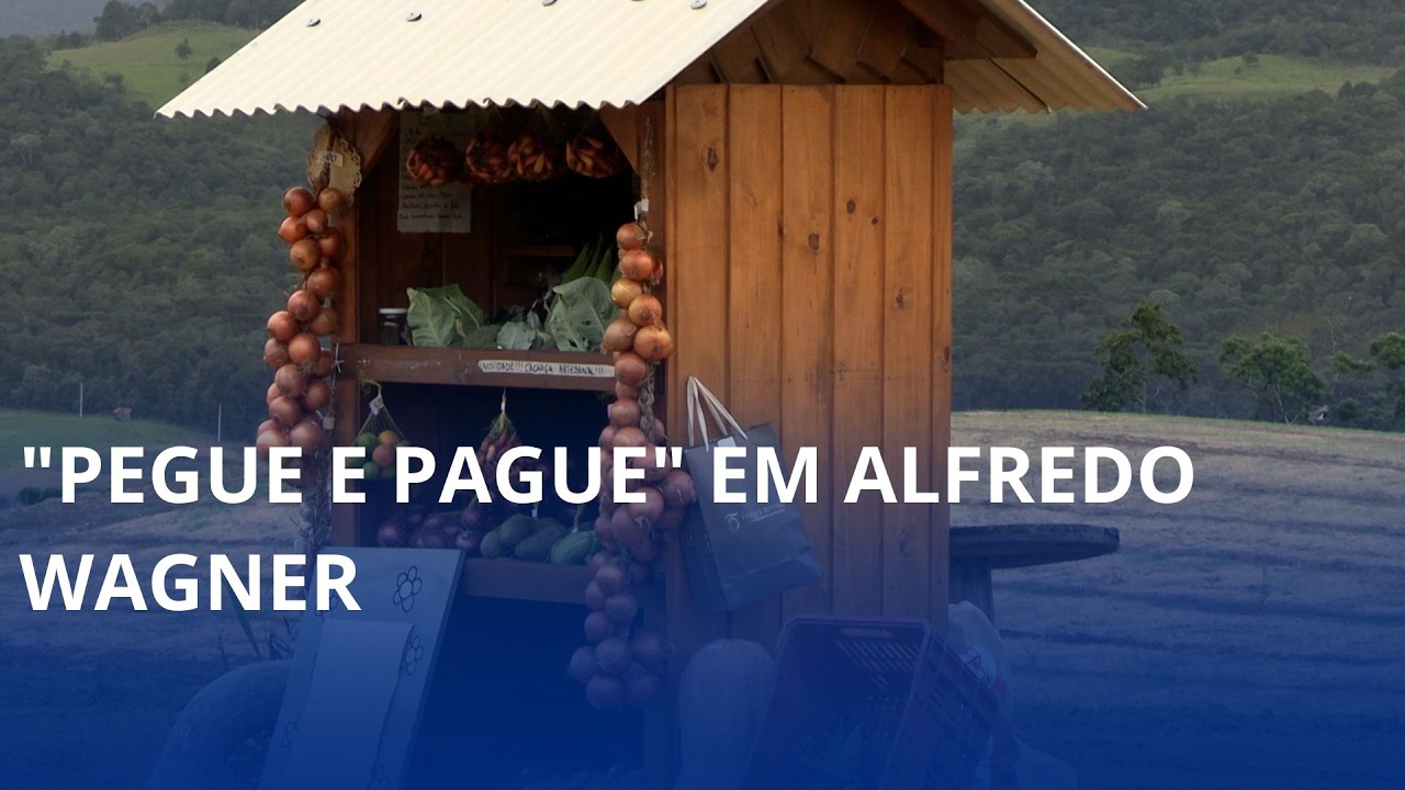 “Pegue e Pague” em Alfredo Wagner. Ponto de venda sem atendente põe honestidade à prova