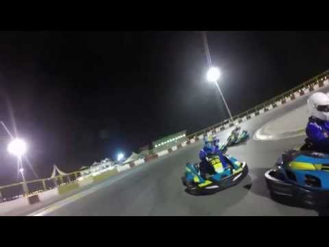 SWS Go Karting Round 1 Race 1 (05.09.15) CHASE CAM