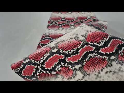 RED SNAKE LEATHER 5178